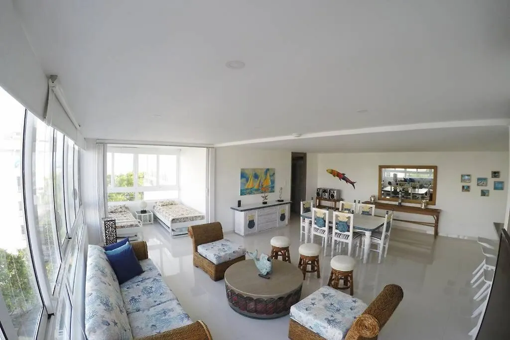 Hermoso Y Amplio Apartamento Con Vista Al Mar San Andrés 0*,